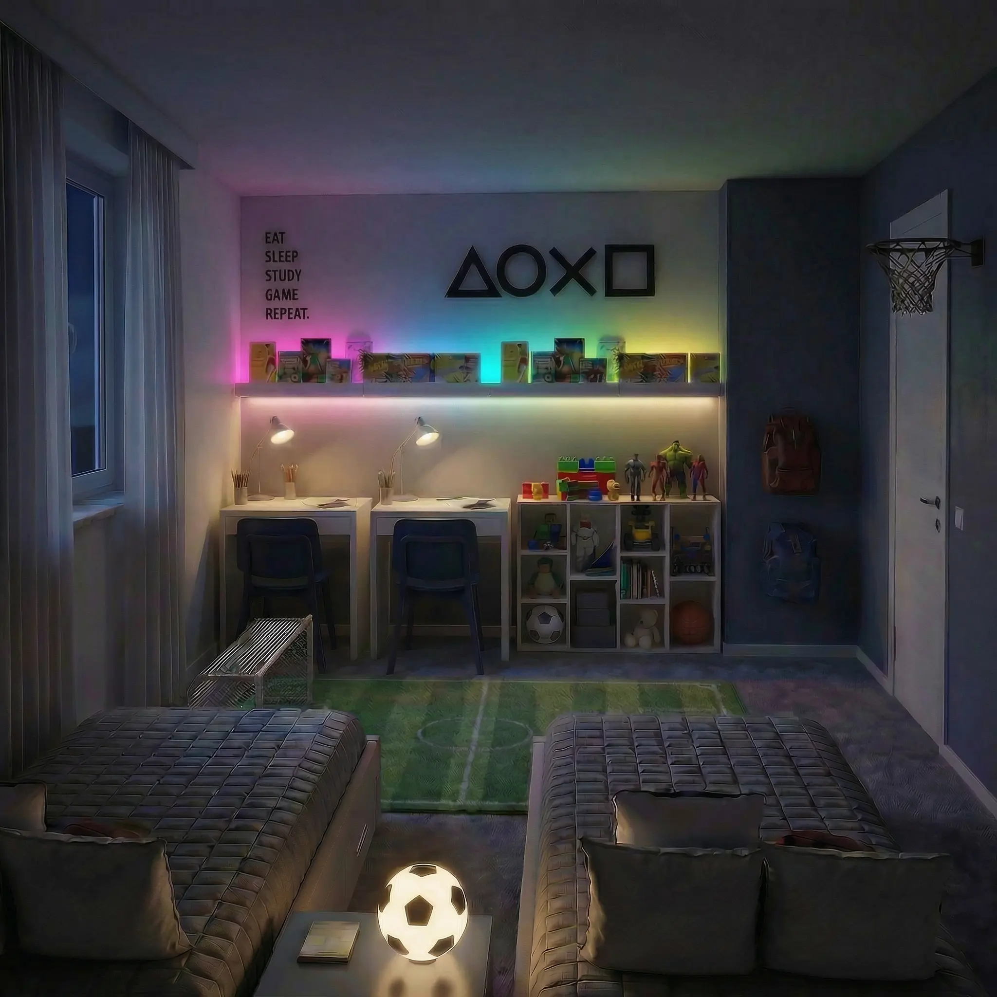 Boys' bedroom
